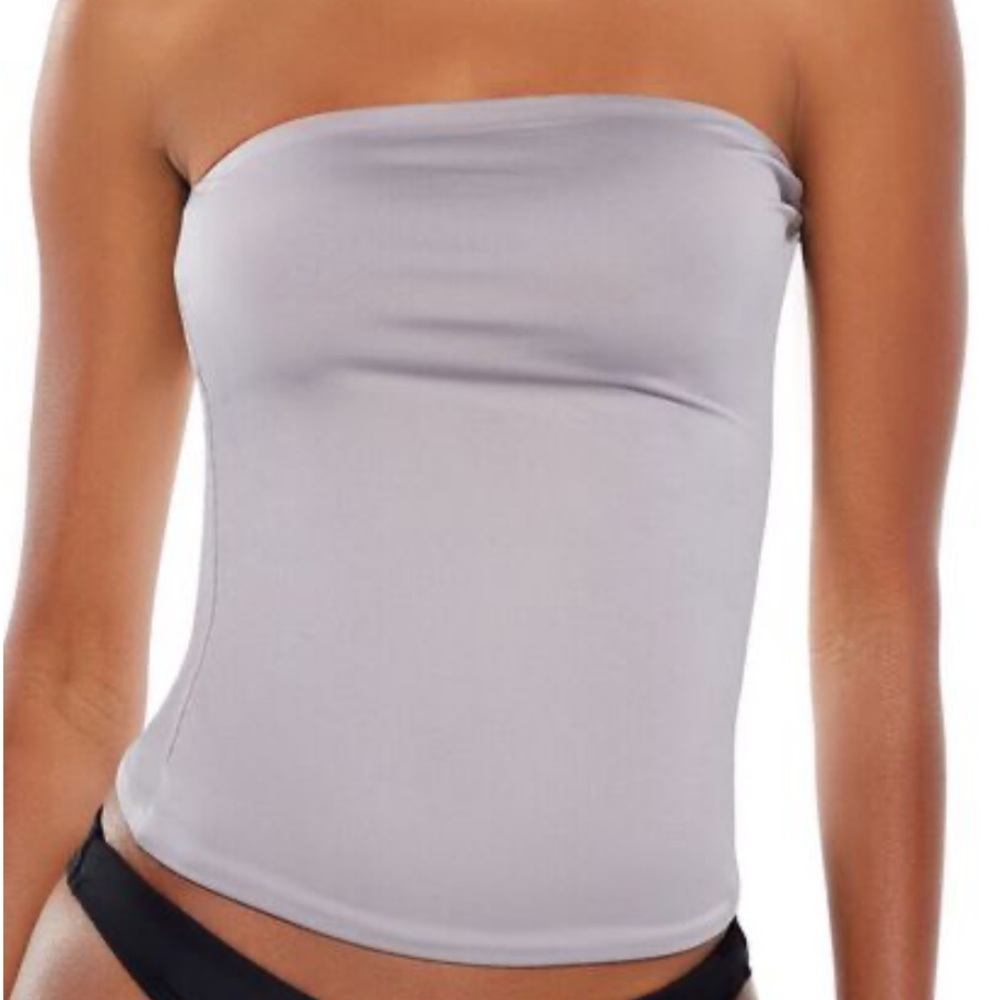 Forever 21 Gray Tube Top
